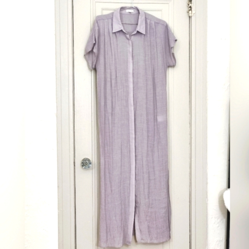 Urban Outfitters Silence & Noise Maxi Shirt Dress